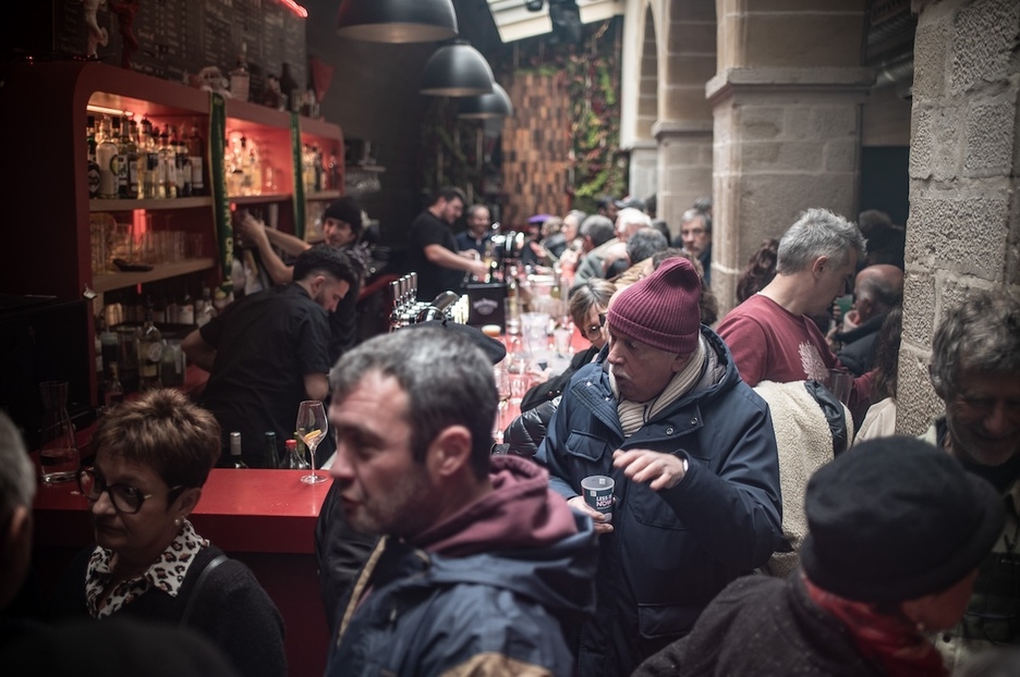 Le réveillon à Bayonne.