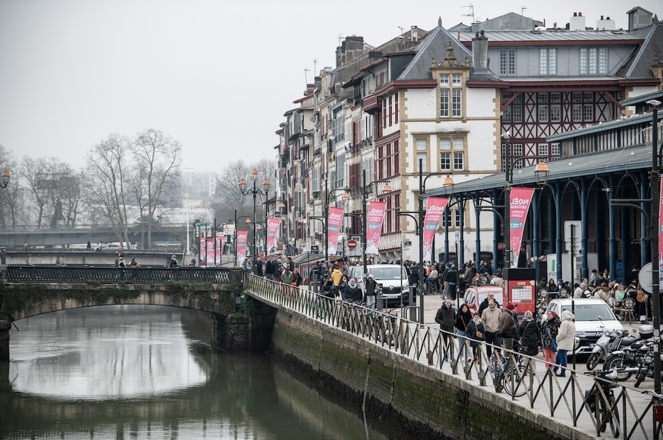 Le réveillon à Bayonne.