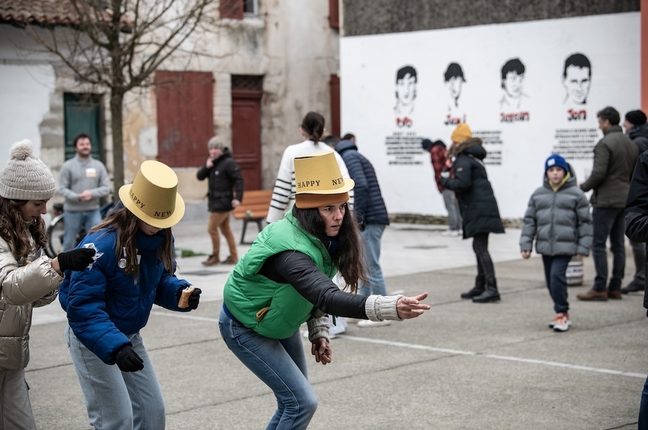 Le réveillon à Bayonne.