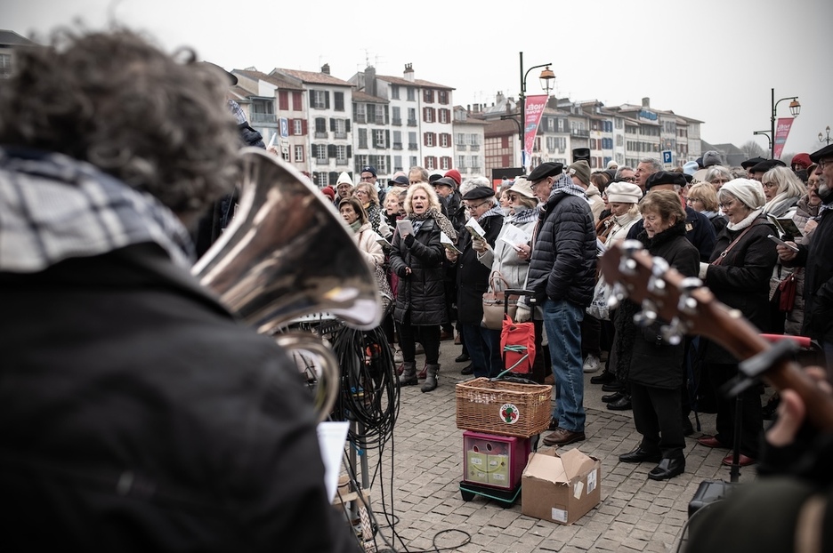 Le réveillon à Bayonne.