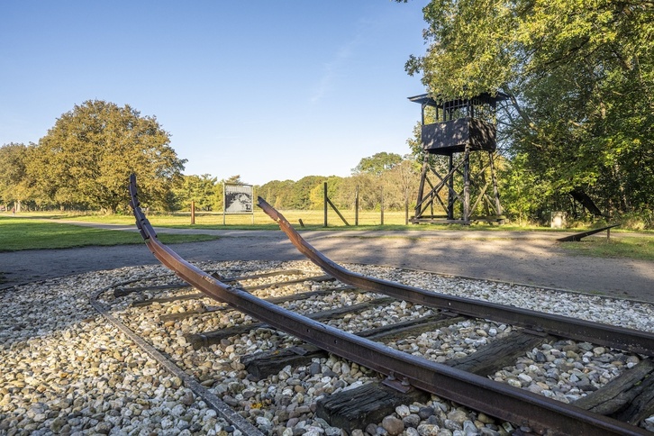 El campo de concentración nazi de Westerbork, en Países Bajos.