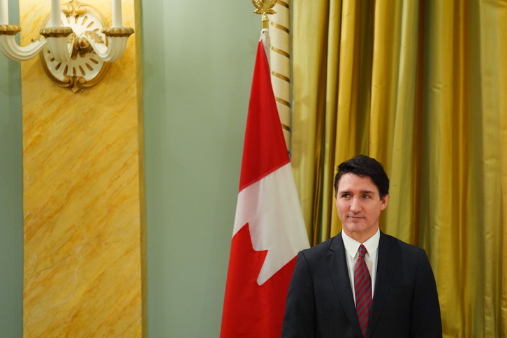 El primer ministro de Canadá, Justin Trudeau.