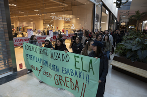 Gipuzkoako ehungintzako langileak greban