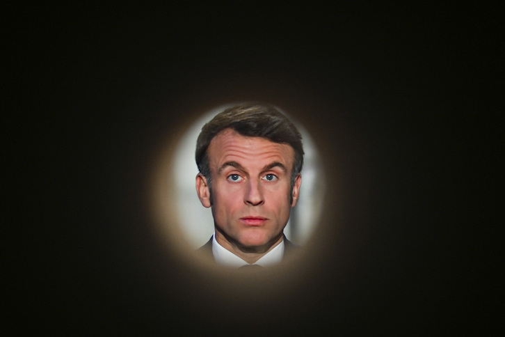 El presidente francés, Emmanuel Macron.