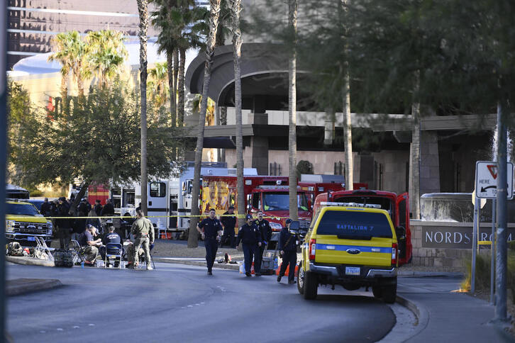 La explosión tuvo lugar ante la Trump Tower de Las Vegas.