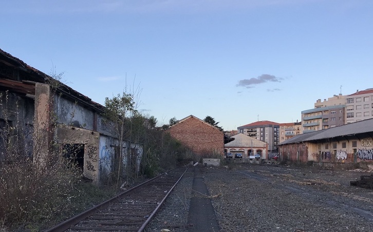 Aspecto actual del antiguo campo de concentración de Irun.