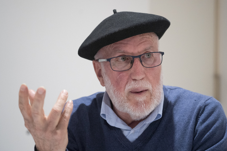 Txomin Lorca, miembro de la comisión promotora de la ILP.