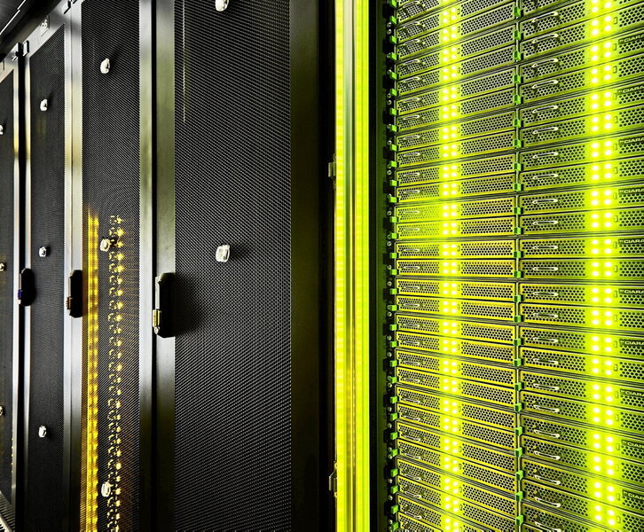 Imagen de un centro de datos.