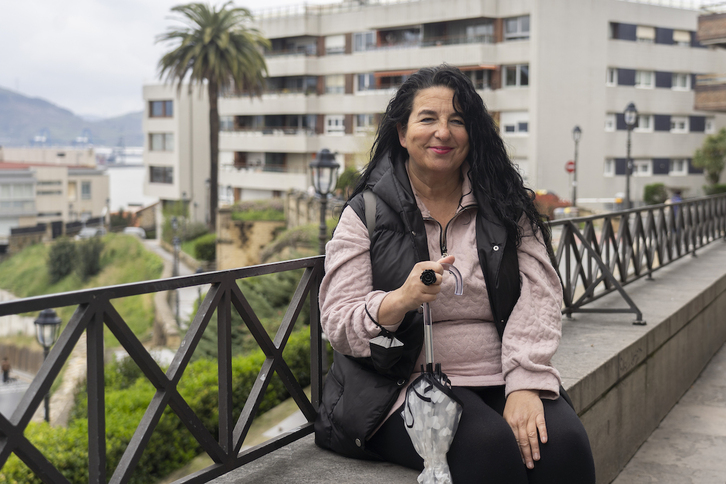 Isabelle Delgado es presidenta de la asociación Long Covid Euskal Herria.