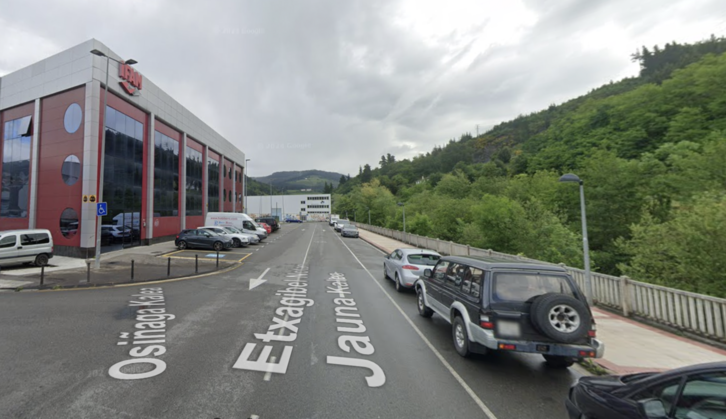 Polígono en el que se ha producido el atropello.