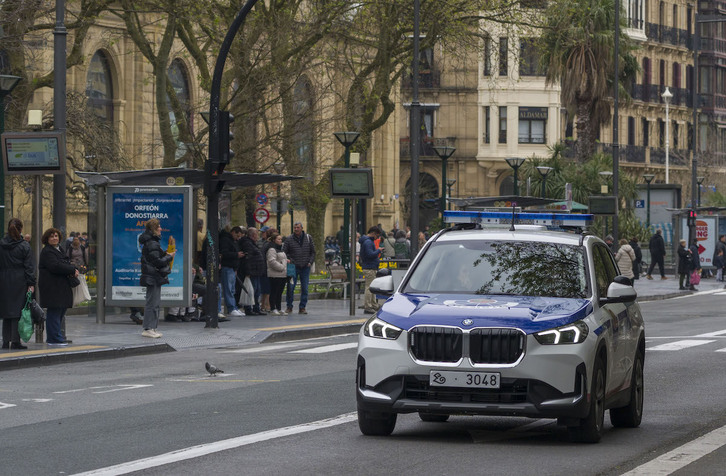 Imagen de uno de los nuevos vehículos adquiridos por la Ertzaintza.