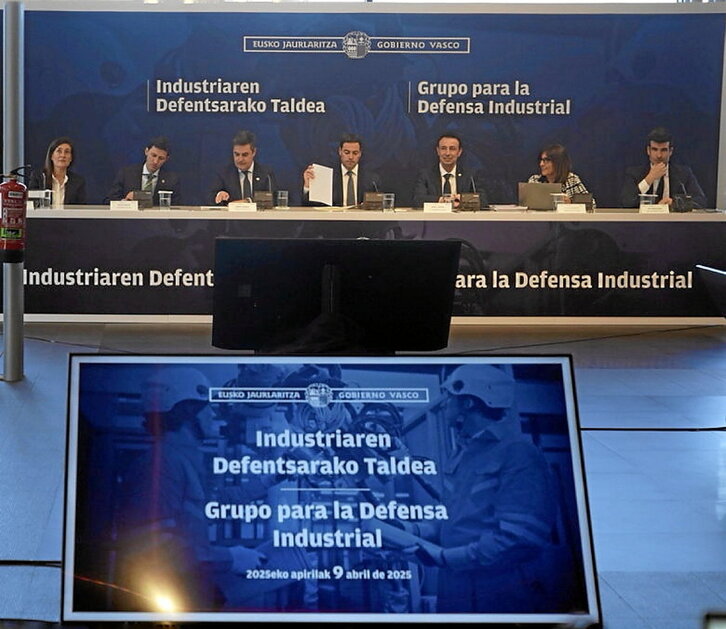 Imagen de la reunión celebrada en Gasteiz.