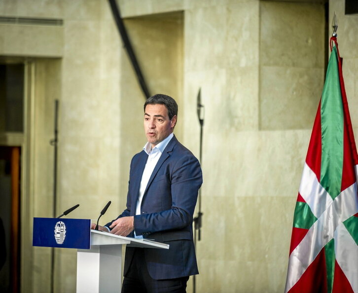 El lehendakari, Imanol Pradales, afirmó que «esto es algo que ocurre».