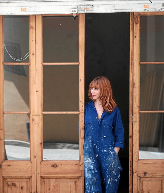 La pintora valenciana llega a su plenitud artística tras un largo período de introspección y autocuidado.