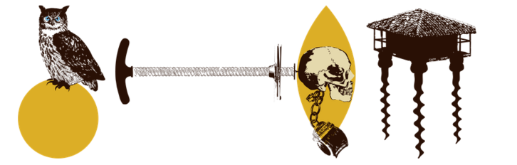 La ilustración de la cubierta de este libro, una «historia de campesinos, jueces y verdugos».