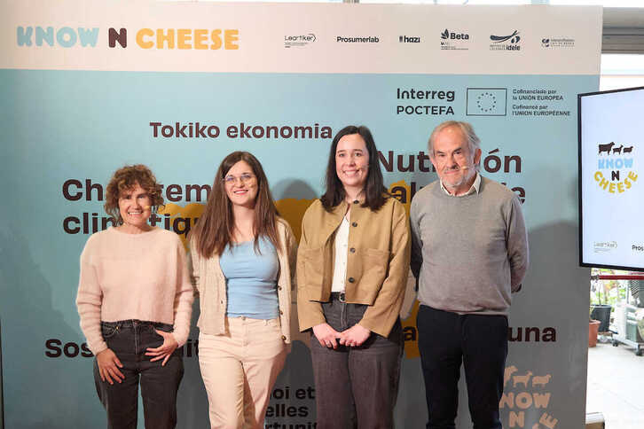 Poctefa Know N Cheesek kontsumo ohiturei buruz egindako diagnostikoaren aurkezpena.