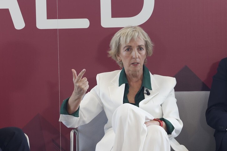 Carolina Pérez Toledo, actual presidenta de la patronal de Bizkaia.