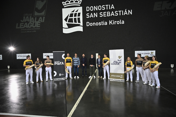 Jai Alai League-ko finalak Carmelo Baldan jokatuko dira.