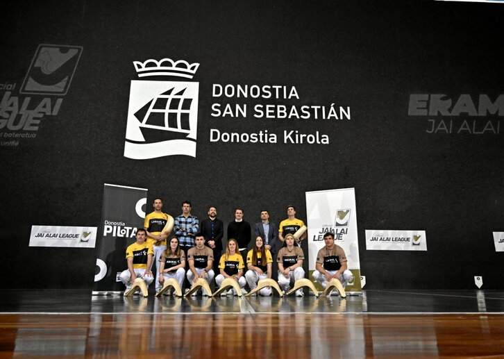 Jai Alai League-ko finalak Donostiako Carmelo Baldan jokatuko dira.