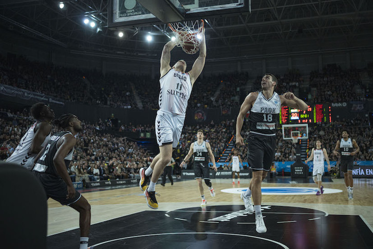 Thijs De Ridder y Pantzar han llevadso a los hombres de negro a la victoria en la ida de la final de la FIBA Europe Cup.