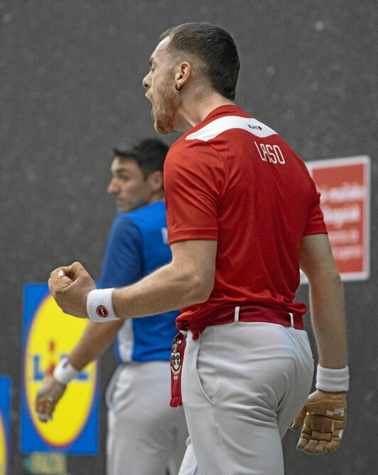 Laso, amorrazioz, tanto bat ospatzen Lekeition.