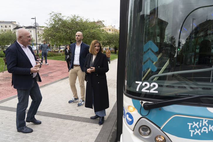 Jean-François Irigoyen, Joseba Erremundeguy eta Cristina Laborda, astearte honetan Irunen.