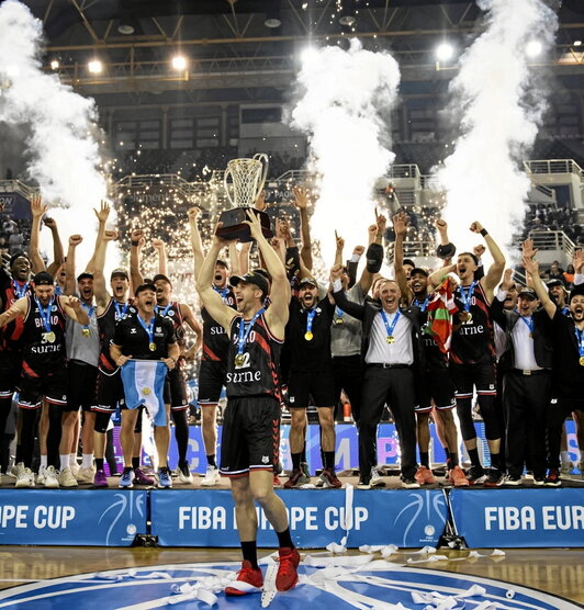 Las vitrinas de Bilbao Basket ya tienen un título de élite.