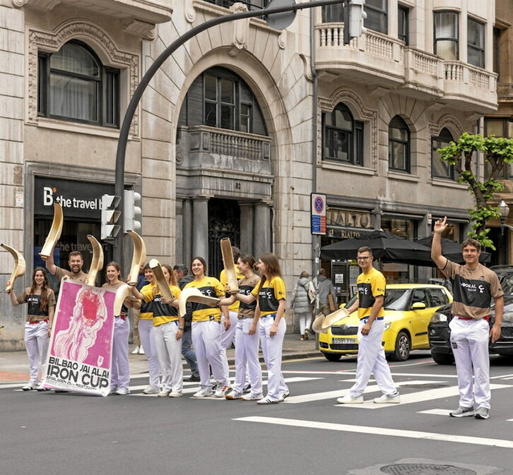 Iron Cup txapelketa jokatuko duten puntistak.