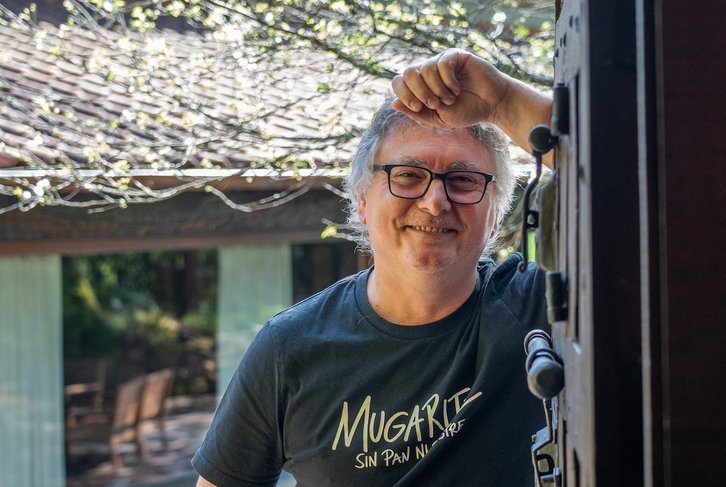 Andoni Luis Aduriz afronta una nueva temporada en su restaurante Mugaritz.