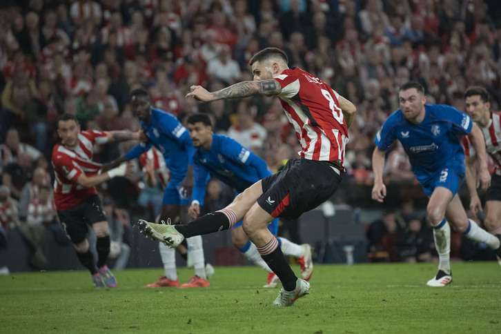 Min hartuta dagoen Oihan Sanceti aukerak bukatzen ari zaizkio ostegunean Manchester Uniteden aurka jokatzeko.