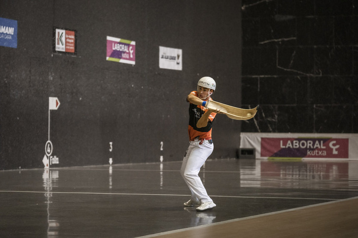 Eñaut Urreisti, Gernika Winter Serieseko partida batean.