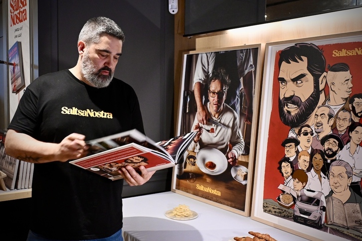 Sergio Ortiz de Zarate protagoniza el primer libro de la serie SaltsaNostra.