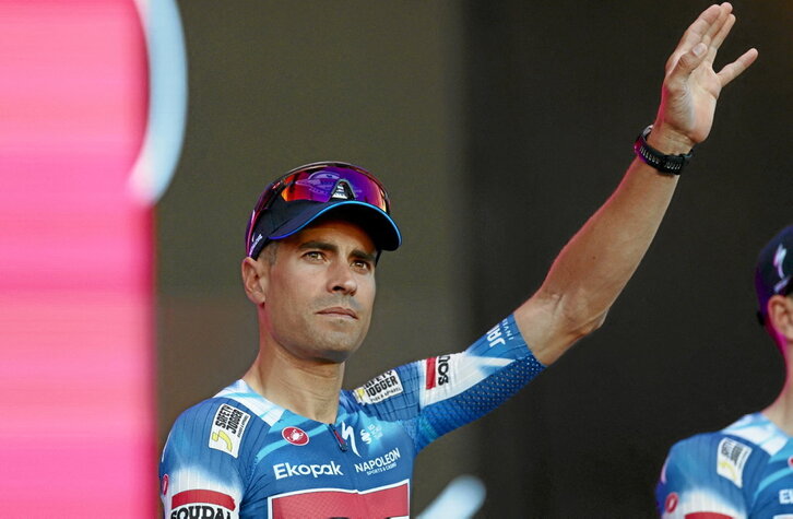 Mikel Landa participará en su octavo Giro de Italia, la carrera que más éxitos le ha dado.