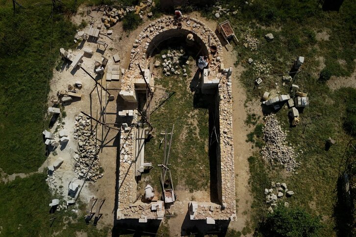 Vista aérea del proyecto.