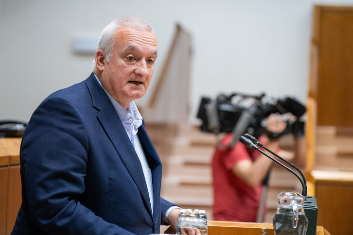 Xabier Barandiaran, firmante de la propuesta de creación de la ponencia por parte del PNV.