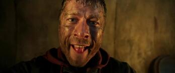 Ben Richards (Glen Powell) ‘The Running Man’ filmean