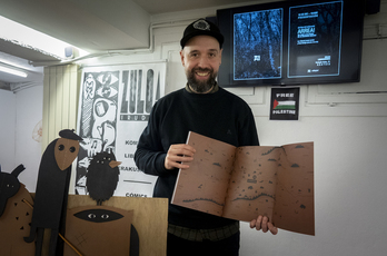 Edorta Lamo, liburuaren aurkezpenean.