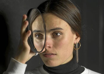 Jone Laspiur, elkarrizketarako egindako argazkietan.