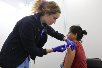 Vacunación en La Casilla de Bilbo.