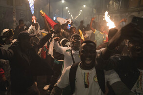 Celebraciones en Euskal Herria por el tirunfo de Senegal Celebraciones en Euskal Herria por el tirunfo de Senegal