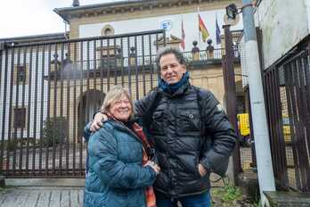 Arantza Zulueta eta Jon Enparantza Martuteneko kartzelan.