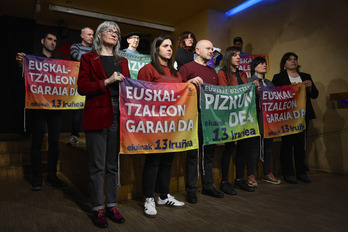 Euskalgintzaren Kontseiluaren Iruñeko ekainaren 13ko ekitaldiaren aurkezpena, asteazken honetan BIlbon.